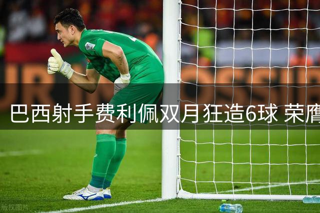巴西射手费利佩双月狂造6球 荣膺中超赛季末段最佳球员